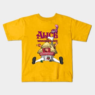 Alice In Wonderland Kids T-Shirt